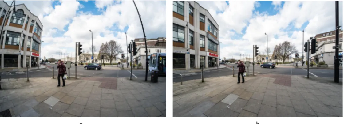 Figure 2.8: The distortion is clear in the first image.