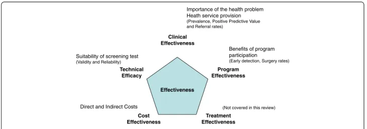 Figure 2 Conceptual framework of Effectiveness.