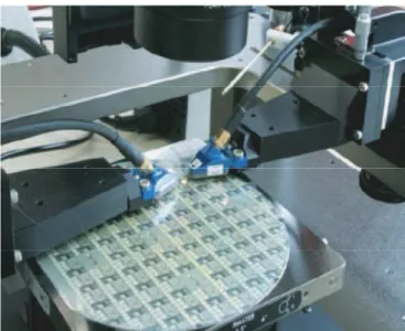 Fig. 4: Wafer-level RF IC test (RF prob) 