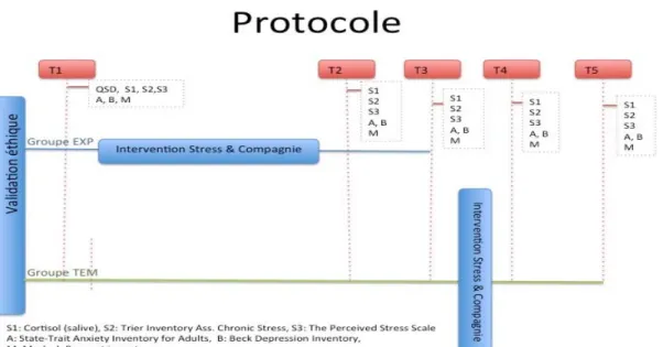 Figure 3: Protocole d’évaluation du Programme    