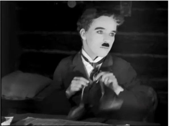 Illustration 1.2 « La danse des petits pains » : The Gold Rush (Charlie Chaplin, 1925)