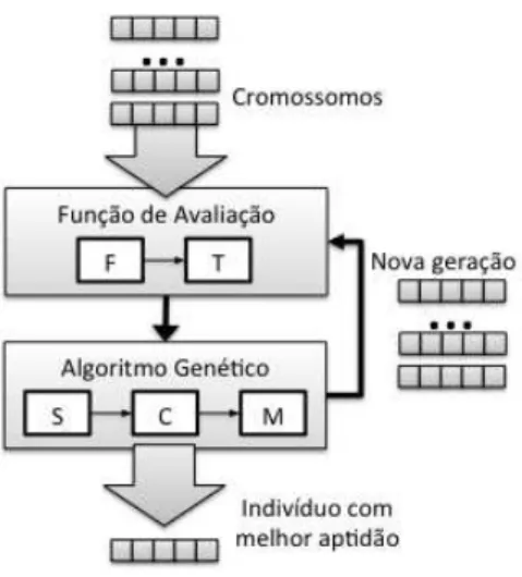 Figura 5. Exemplo de algoritmo genético. 