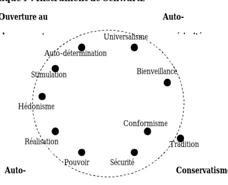 Graphique 1  : Instrument de Schwartz 