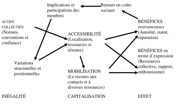 Figure 10.2. Le fonctionnement du capital social 