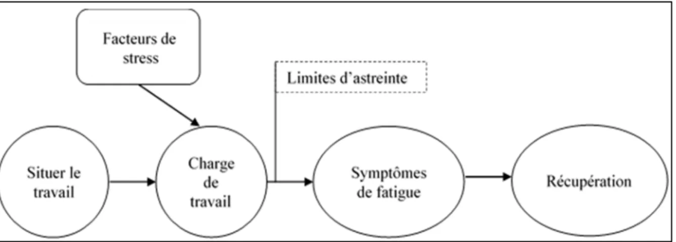 Figure 1.1 Schéma représentatif de l'organisation de la revue critique de littérature, adapté de  (Rohmert et al., 1973)  