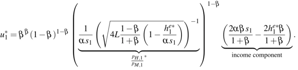 Figure 2.4 illustrates one possible path for the resource stock. It shows that storage has a first negative impact on the resource stock in period 2 and a second effect that is positive and larger than the first one