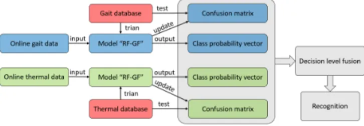 Fig. 4. The fusion framework of multimodal classifiers