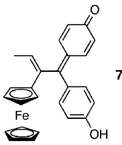Figure 3. Putative cytotoxic quinone methide compound 7. 