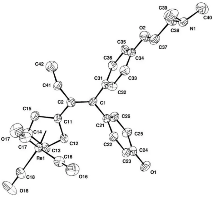 Figure 1 View of the molecular structure of (E) ‐ 7 a showing the atom numbering. Selected bond lengths [Å] 
