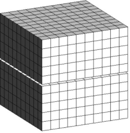 Figure 4. 2D and 3D meshes.