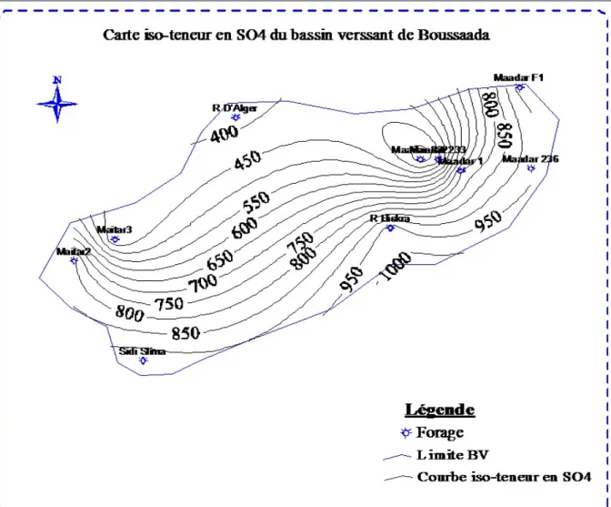Tableau IV.9.Statistique de Nitrate dans les eaux souterraine de Boussaâda 2015 