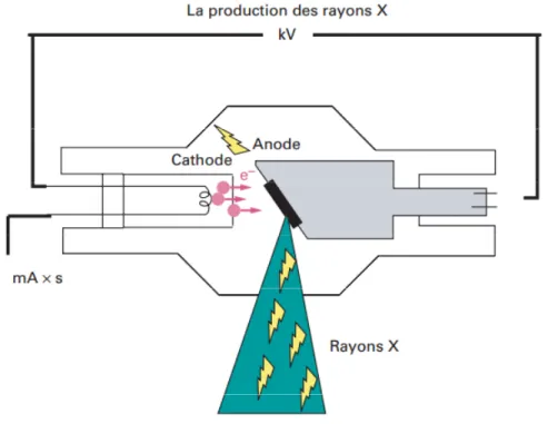 Figure II.2 : Schéma de la source des Rayons X 