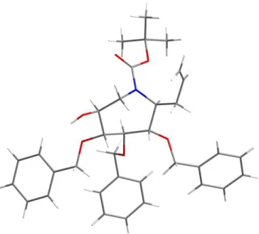 Figure 26 : structure cristallographique de l'azépane 21 