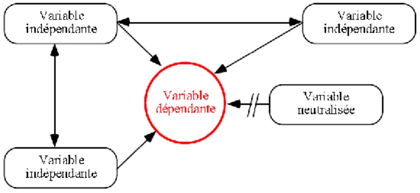 Figure 2 les types de variables  7.1.1. Les variables dépendantes 