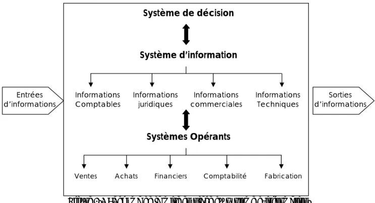 Figure 1.3 : Schéma de la mise en place du système d’information. 