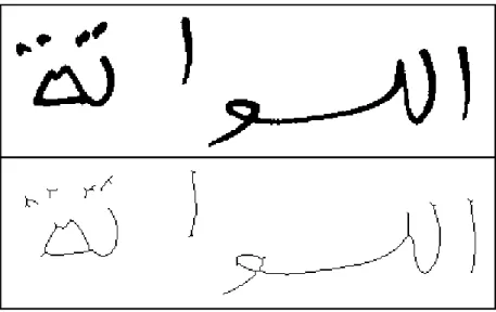 Figure 1.12 La squelettisation d'une Image [1] 
