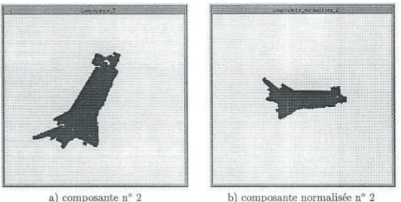 Figure 10 : Arbre des composantes propres et son enveloppe convexe 