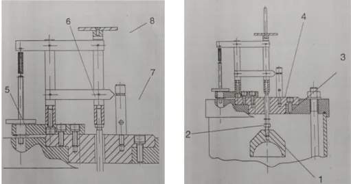 Fig. III.4.2Montage des obstacles  4.  Posez maintenant le poids souhaité (8) 