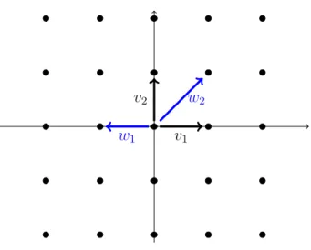 Figure 2.2.3 – Isométrie entre L 1 et L 2