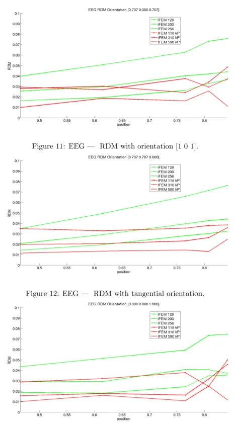 Figure 11: EEG — RDM with orientation [1 0 1].