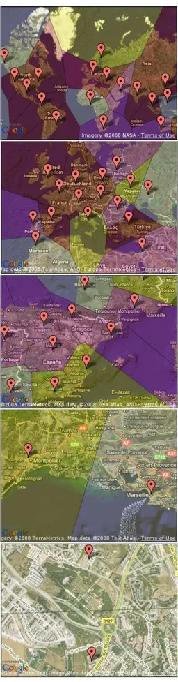 Figure 2 : Exemple de navigation dans l’interface