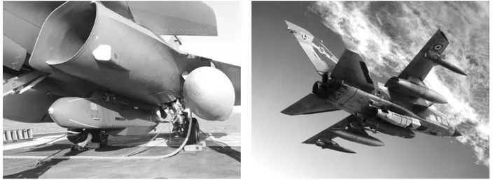 Figure 1.7: Missile &#34;Scalp marine &#34; en phase d’emport sous avion