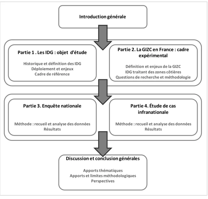 Figure 1. Organisation générale du document 