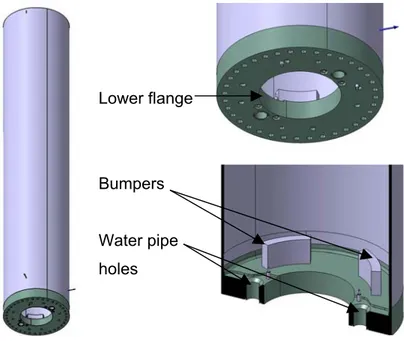 Figure 3-6 : Views of the Upper Target Enclosure 