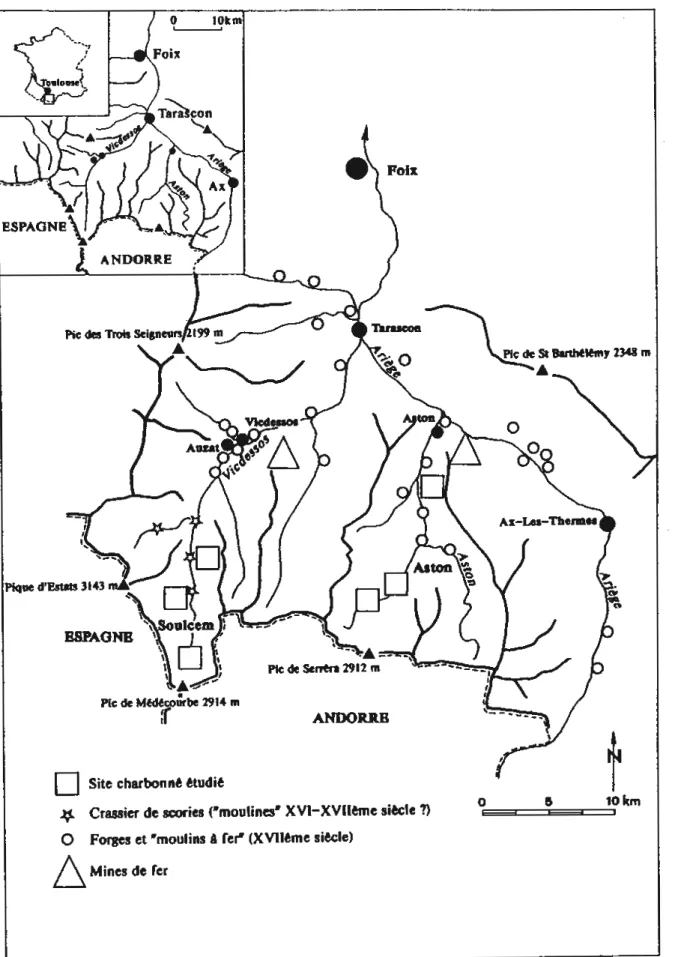 Fig. 1.- Croquis  de  localisation  Fig. 1.- Locallzatlon of the research area 