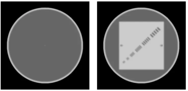 Fig. 4 Blurred DTOs using a PSF (FWHM = 4 pixels). 