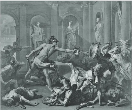 Fig. 6 : Sebastiano Ricci, Persée confronte Phineus avec la tête de la Méduse, ca 1705
