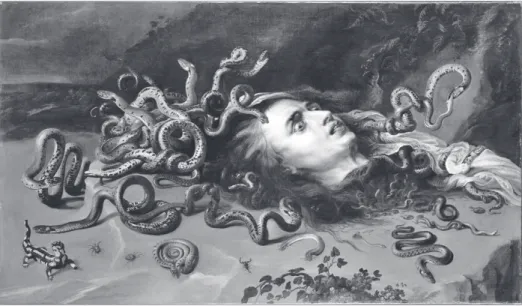 Fig. 9 : rubens, Méduse, ca 1618. Vienne, Kunsthistorisches Museum.