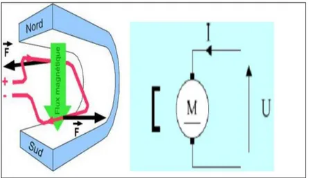 Figure I.9: Moteur à aimant permanent. 