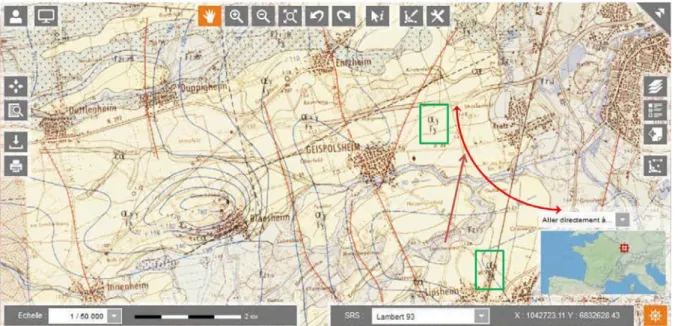 Figure 2 : Coupe synthétique du terrain en place 