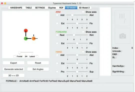 Fig. 11.  Interface pour générer graphiquement les différentes combinatoires de LOC INI