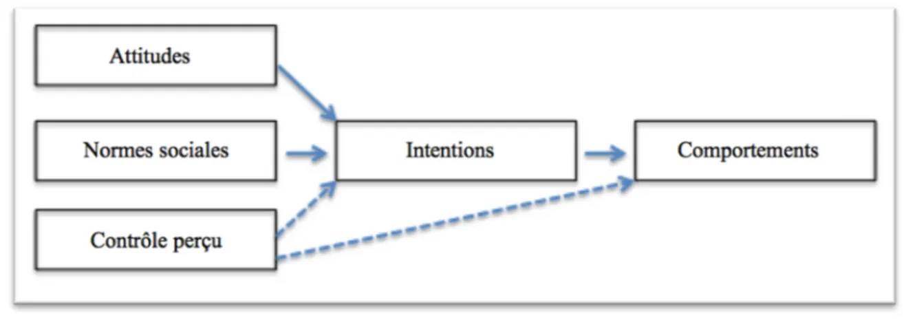 Figure 7. Theory of planned behavior (Ajzen, 1991). 