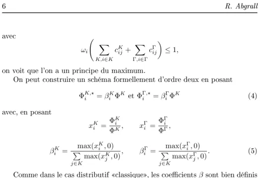 Fig. 2  Exemple d'un maillage non conforme.