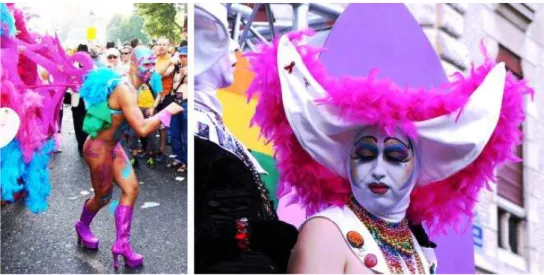 Figure 11 : La confusion des genres, Gay Pride 2008 de Paris  (cliché : Stéphane Leroy) 