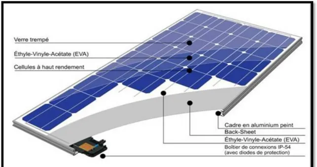 Figure I.18. Module photovoltaïque 