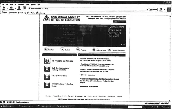 Figure 14. Copie d’écran de la page http:Ilwww.sdcoe.k12.ca.usl