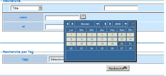 Figure 2 : Edition et modification du contexte 
