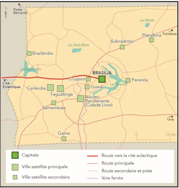 Figure 3 : Plan du Planato central (conception : T. Plançon/Réalisation : P. Brunello) 