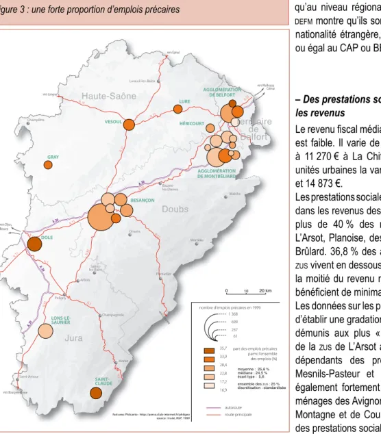Figure 3 : une forte proportion d’emplois précaires