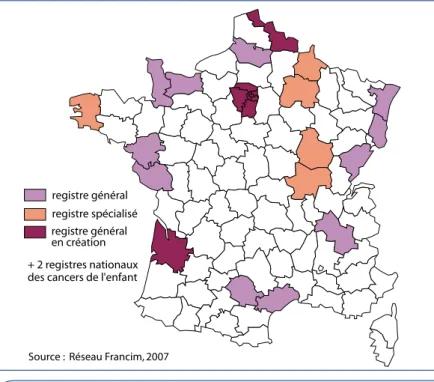 Figure 1 : le réseau F rancim