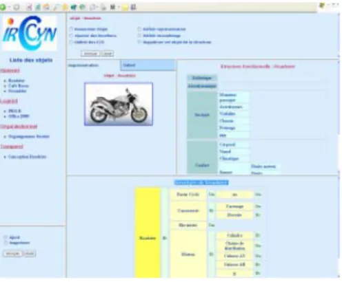 Figure 6.7. Interface du démonstrateur FBS-PPR 