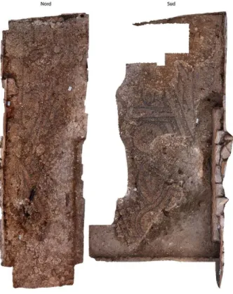 Fig. 5 – Martinšćica, orthophotographie du sol 1.114 de mosaïque de l’avant-chœur.