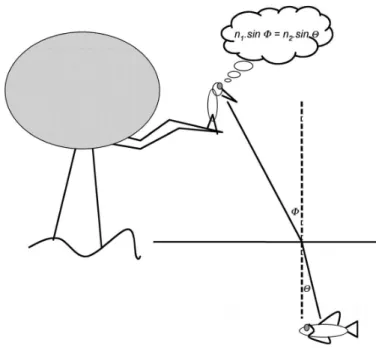 Figure n°1 - Inspiré d’un dessin d’une gazette satirique britannique, Francisco Varela propose  deux interprétations du fonctionnement cognitif : cognitivisme vs