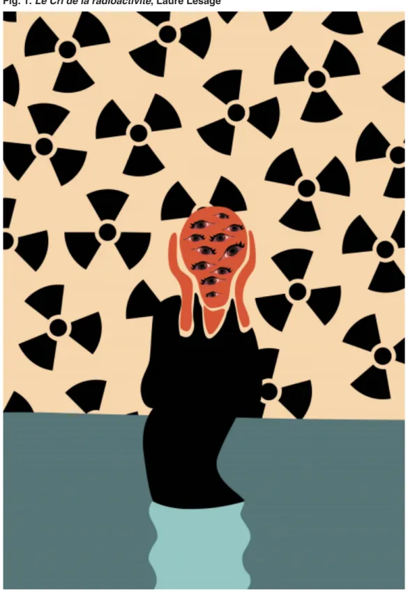 Fig. 1. Le Cri de la radioactivité, Laure Lesage
