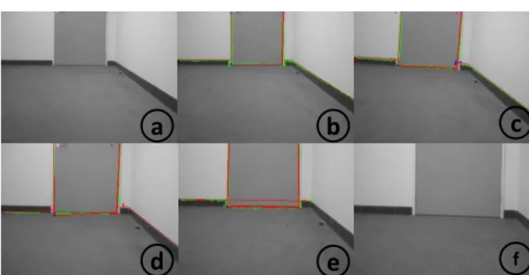 Fig. 5 Experimental results of the self-localization task in F n frame