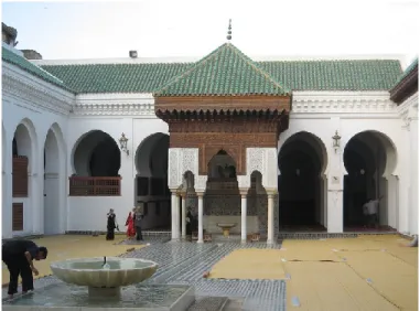 Figure 17. Fontaine de l’Université Al-Qarawiyyin, Fez, Maroc. Source : Wikimedia Commons, 2008